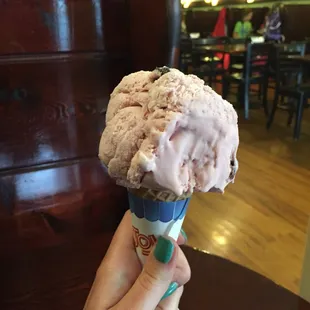 Cherry ice cream!