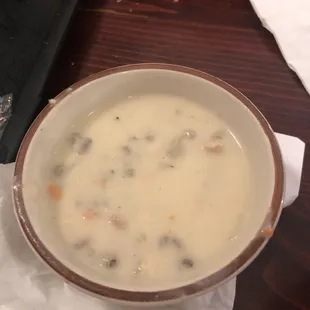 Creamy wild rice with chicken and bacon