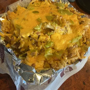 Waffle Fry Nachos