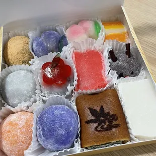 a box of sweets