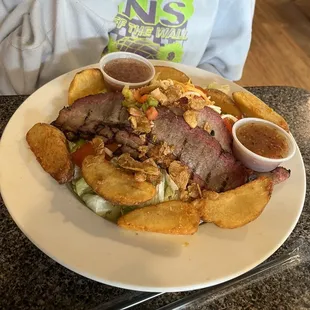 Brisket salad.  So good!