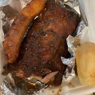 Short Ribs &amp; Hot Link