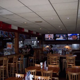 Sports Bar big screen Tv's