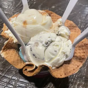 Waffle Bowl - $6.36