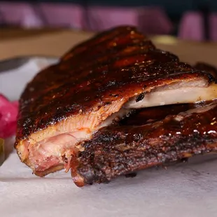 Smoked Baby Back Ribs.