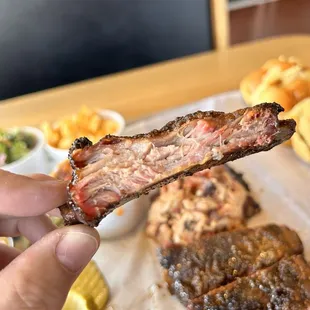 The rib...