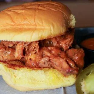 Pulled Chicken Sandwich