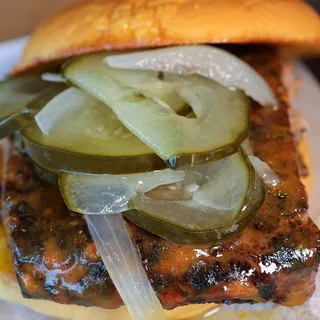 Pig Rib Sandwich