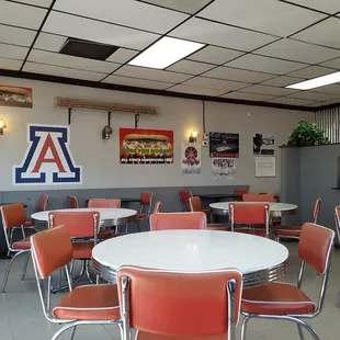 Nice interior.