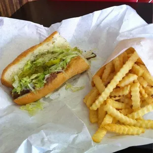 6in steak n fries