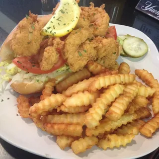 Buffalo Shrimp Po Boy