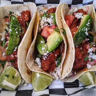 Buffalo Oyster Tacos