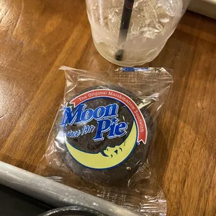 Moon pie from the manager