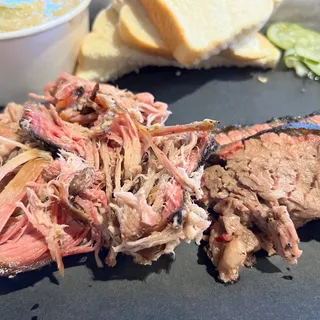 2 Meat Sampler with 1 Side