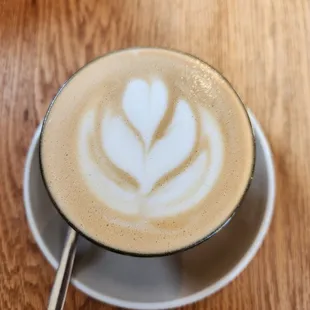 Latte art!