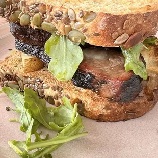 Slow Roasted Lamb Sandwich