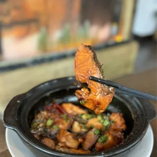 Caramalized Salmon