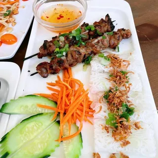 Grilled Pork Skewer