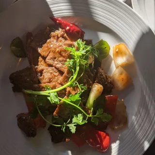 Vegan Mongolian Beef