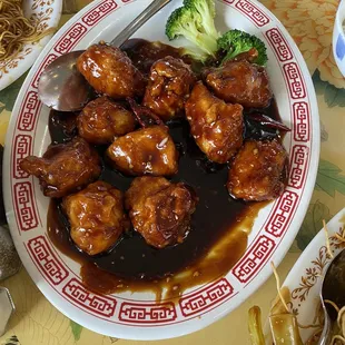 Orange chicken