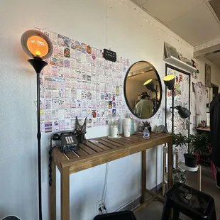 Inside