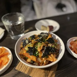 Octopus tteokbokki
