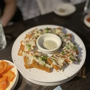 Truffle potato pancake