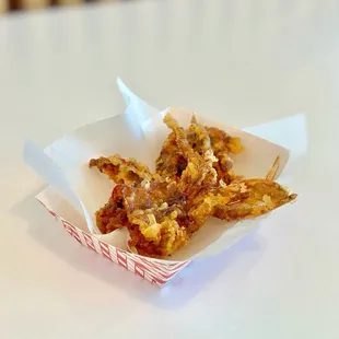 Soft Shell Crab (2pc) 6/10. a little fishy, and lacked flavor