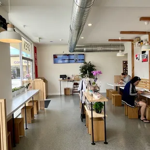 Well-Lit Dining Room