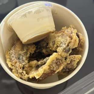 Portobello Mushroom Tempura