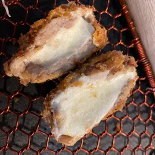 Pork and Cheese Tonkatsu