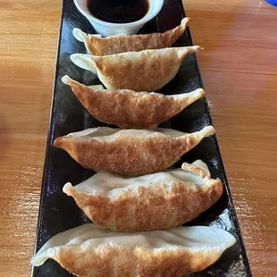 Pan fried gyoza