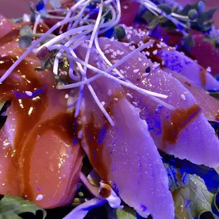 Sashimi salad