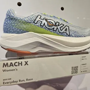 Nice holographic design on the HOKA label.