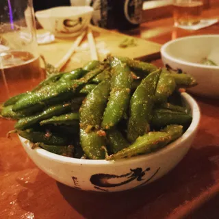 Garlic Edamame