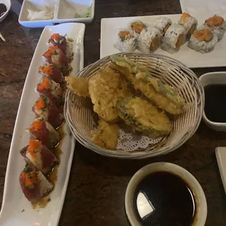 Shrimp and Veggie Tempura