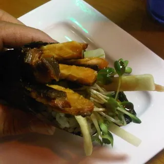 Salmon Skin Hand Roll