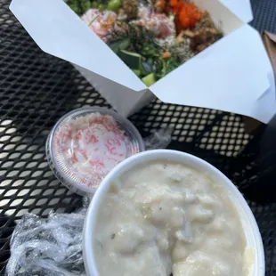 Clam Chowder Kama Crab