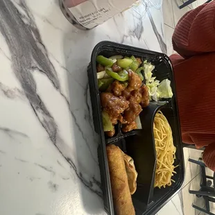 General Tso Chiken Bento