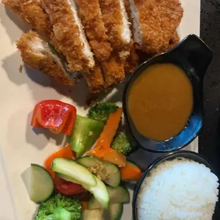 Curry Chicken Katsu Plate