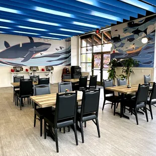 A Portion of the Dining Area