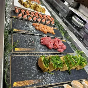 sushi and sashimi
