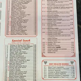 menu, sushi and sashimi