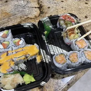 YUMMY SUSHI!! It was gone in seconds!!