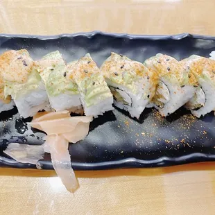 Spicy Tempura Roll Shaggy Dog Roll