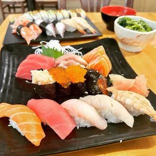 food, sushi, sushi and sashimi, sashimi