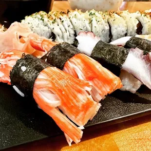 food, sushi, sushi and sashimi, sashimi