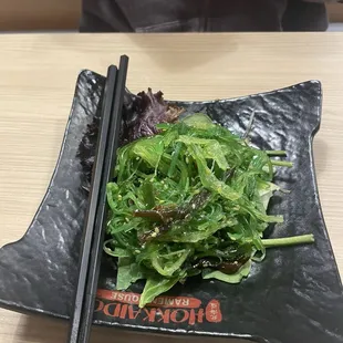 Seaweed Salad.