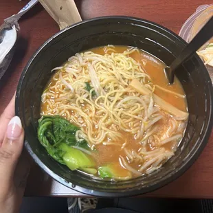 Spicy Ramen with chicken not pork