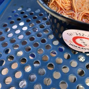Spicy beef ramen to go!